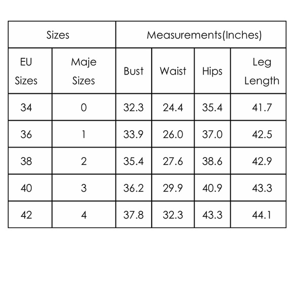 NWT Maje Pankok Cropped Step-Hem Jumpsuit - Picture 4 of 4